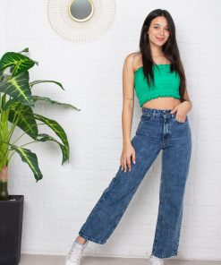 WIDE LEG AZUL NEVADO