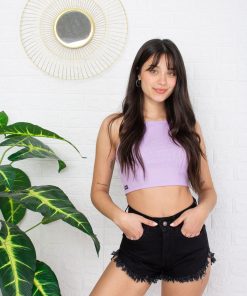 SHORT NEGRO ULTRA DEFLECADO