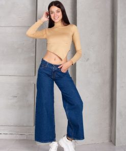 Alternative view of MEGA WIDE LEG AZUL  TIRO BAJO