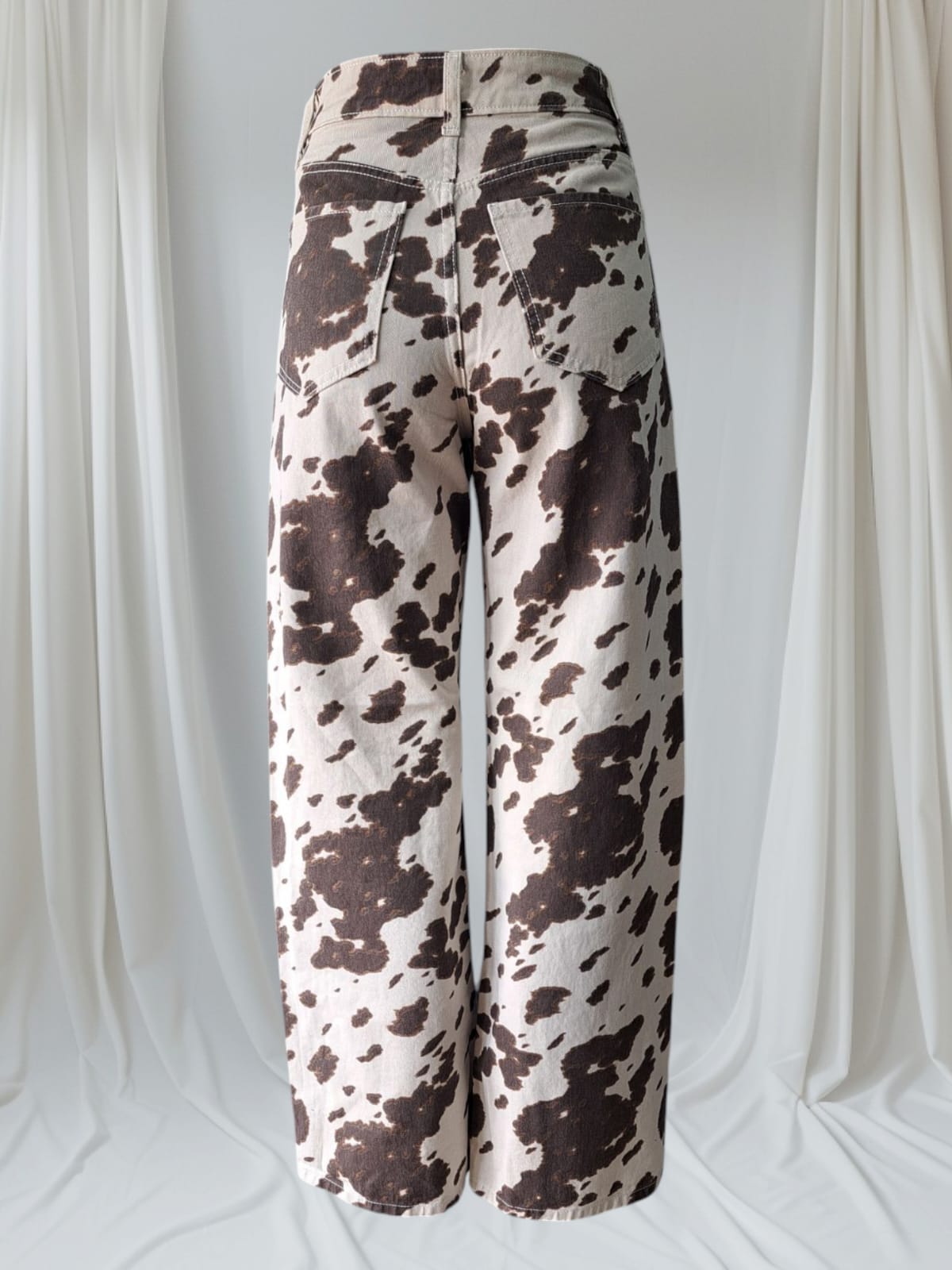 WIDE LEG VACA BEIGE - Image 2