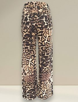 WIDE LEG ANIMAL PRINT INTERMEDIO