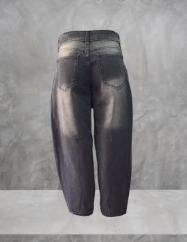 BAGGY  GRIS OSCURO CON BIGOTE