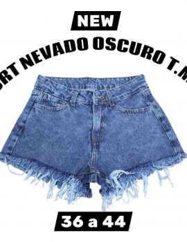 SHORT NEVADO OSCURO T.MEDIO