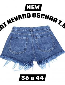 SHORT NEVADO OSCURO T.MEDIO