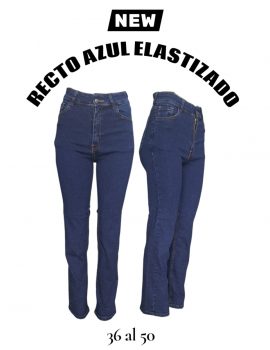 RECTO AZUL ELASTIZADO