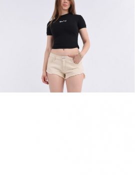SHORT BEIGE CLARO T.BAJO