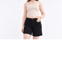 BERMUDA NEGRA CORTA