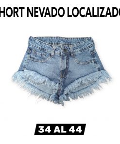 SHORT NEVADO LOCALIZADO T.BAJO