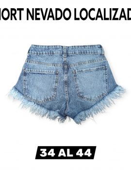 SHORT NEVADO LOCALIZADO T.BAJO
