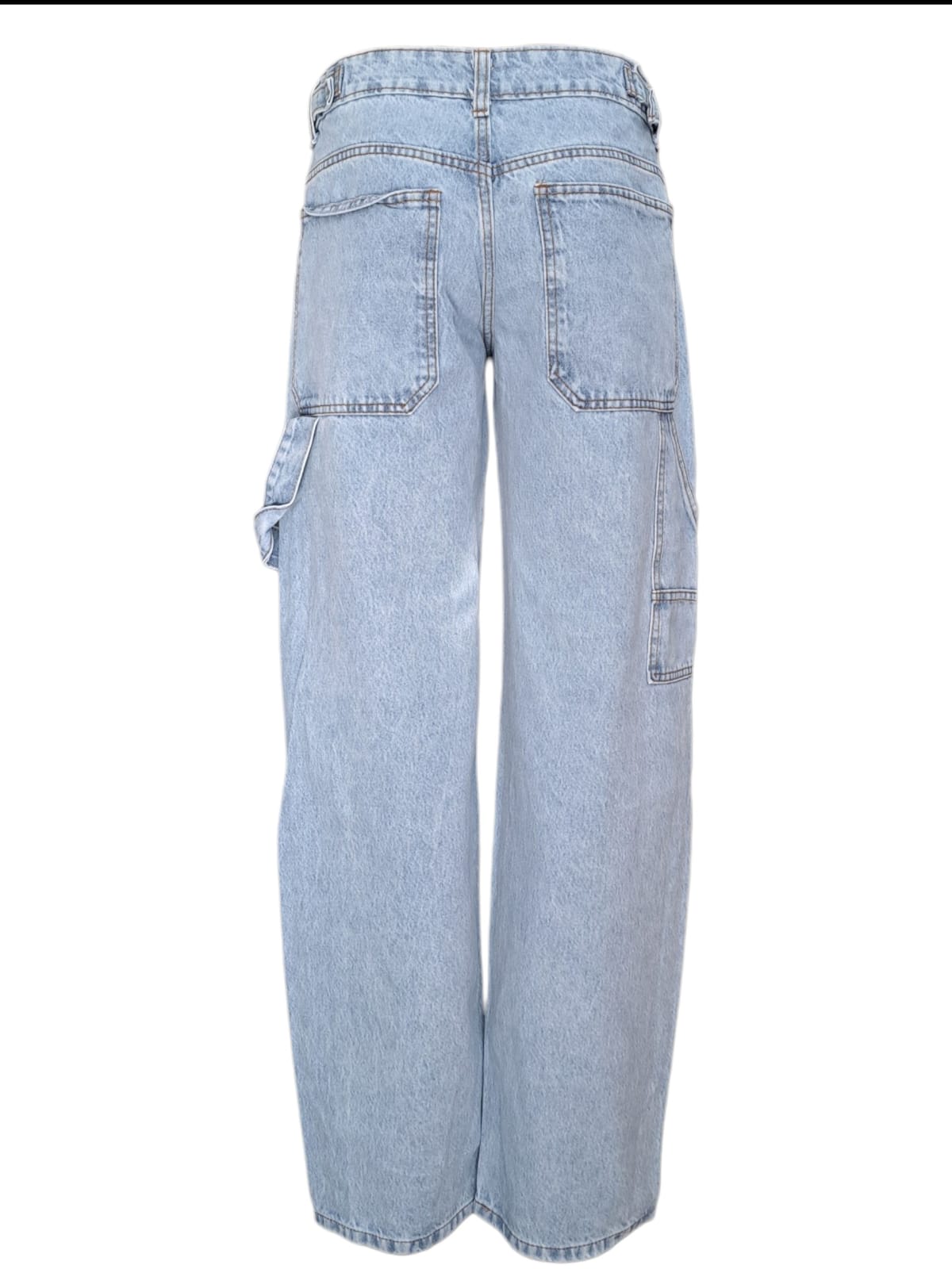 BAGGY CARPINTERO CELESTE CON REGULADOR - Image 2