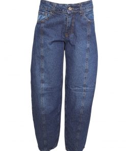 BAGGY AZUL CON RECORTE T.BAJO