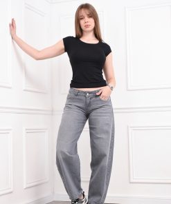 Alternative view of BAGGY GRIS CLARO T.BAJO